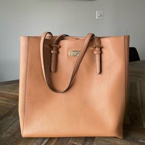 Brown Leather Michael Kors Tote